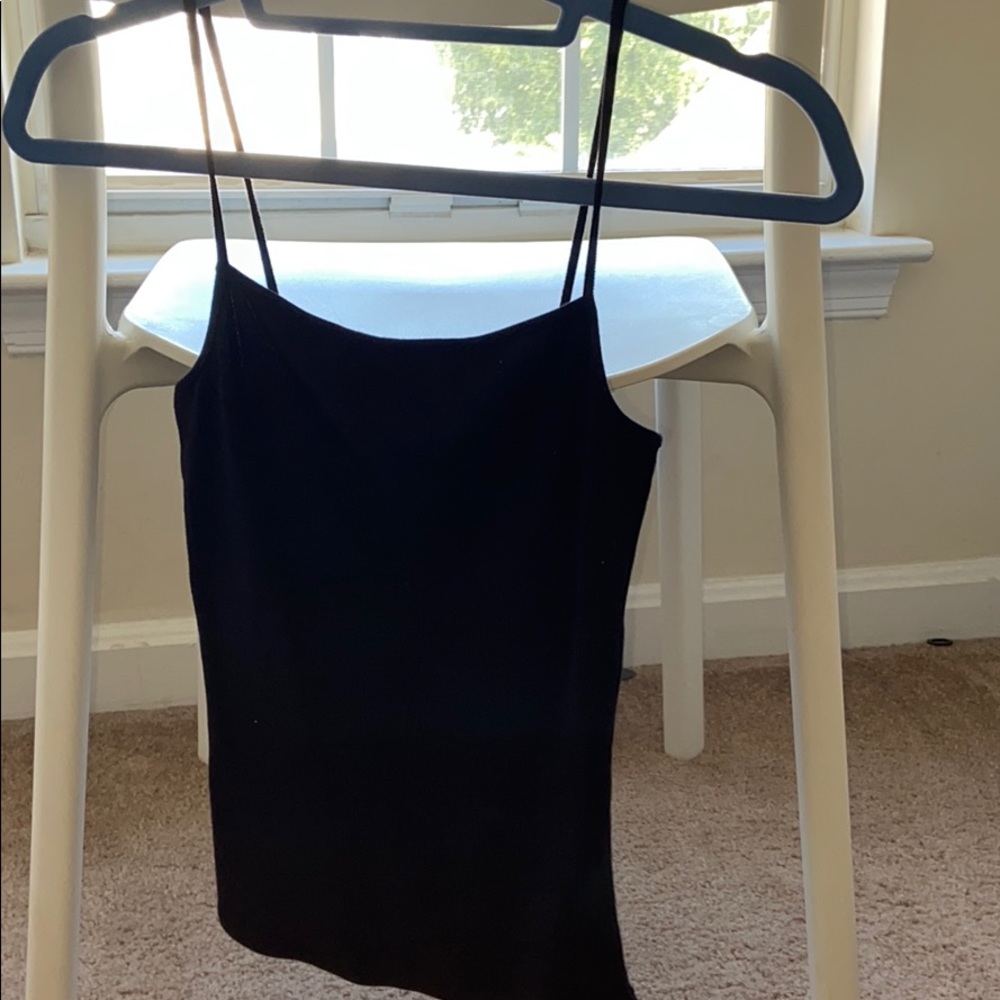 sexy black tank top